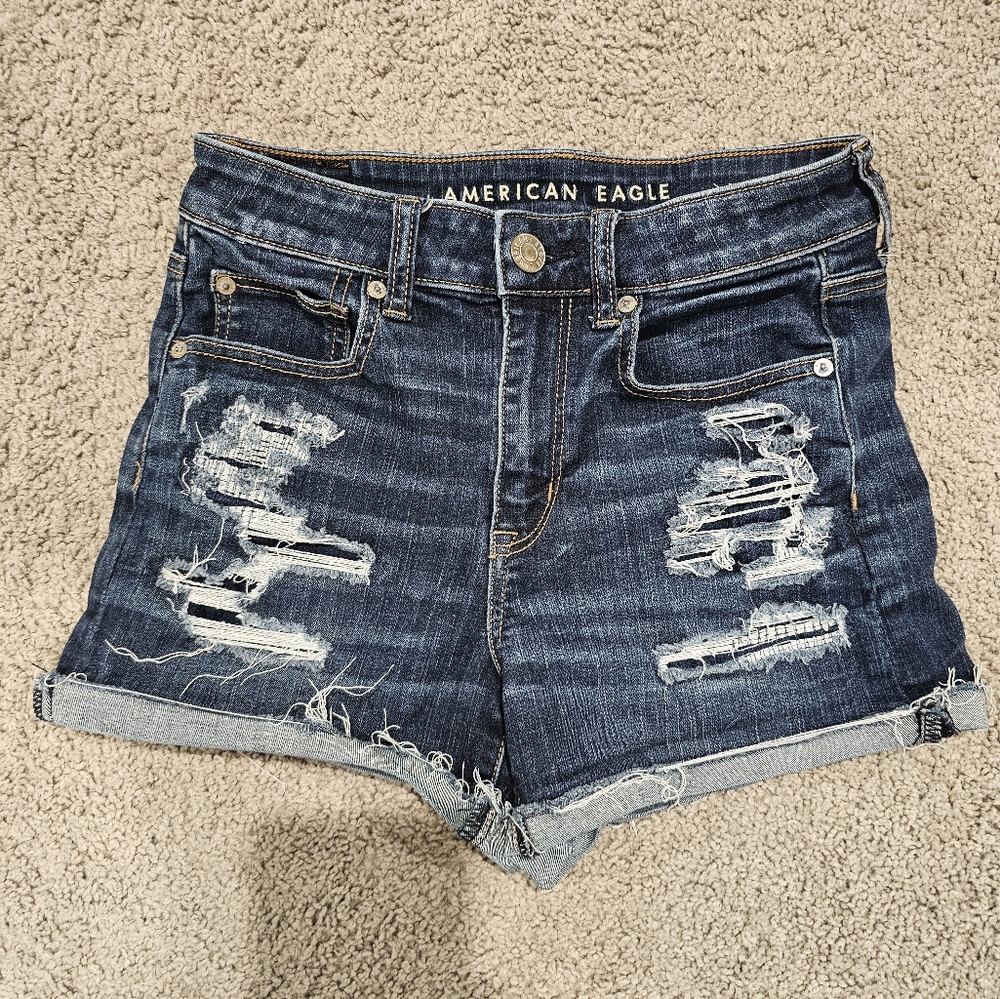 American Eagle Size 4 Next Level Stretch Jean Shorts